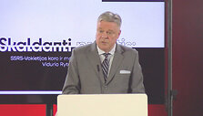 H.E. German Ambassador Matthias Sonn delivering the speech