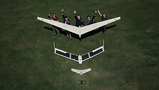 AGAI Solarwing v2 UAV prototype