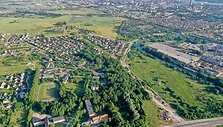 Bird's eye view of Paupiai