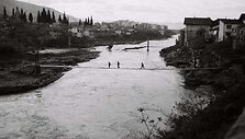 Neretva upė Mostare -
