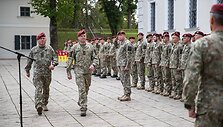 Į misiją Malyje i&scaron;lydėta a&scaron;tunta Lietuvos karių pamaina