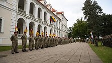 Į misiją Malyje i&scaron;lydėta a&scaron;tunta Lietuvos karių pamaina