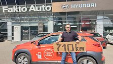Vitoldas Milius elektromobiliu nuvažiavo 710 km 