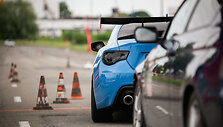 Automobilių slalomo varžybos Panevėžyje