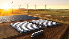 &bdquo;Megapack&ldquo; energijos kaupimo sistema 