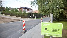 Atnaujinta sostinės Noragi&scaron;kių gatvė