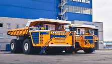 Benediktas Vanagas i&scaron;bandė &bdquo;Belaz 75710&ldquo;