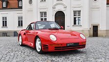 Gatvėmis važinėjo daugiau nei trys &scaron;imtai Porsche 959 egzempliorių &ndash; tai buvo greičiausias serijinės gamybos automobilis