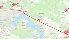 Kelio A1 rekonstrukcijos darbai