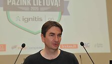 Vilniuje duotas startas elektromobilių varžyboms &bdquo;Ignitis ON: pažink Lietuvą!&ldquo;