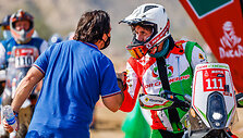 Motociklininkas Pierre'as Cherpinas
