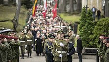 Laidotuvių akimirka 
