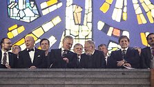 Gitanas Nausėda ir Vytautas Landsbergis