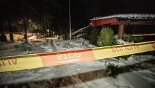 Kavinės &bdquo;Lak&scaron;tingala&ldquo; stogas neatlaikė sniego