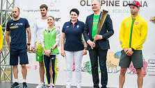 Prezidentas Gitanas Nausėda įžiebė simbolinę olimpinę ugnį