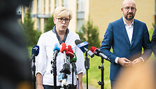 Ingrida &Scaron;imonytė ir Charles'is Michelis