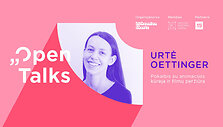 &bdquo;Open Talks&ldquo; su Urte Oettinger