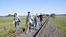 1200 km žygio &bdquo;Už &scaron;varią Lietuvą!&ldquo; dienora&scaron;tis: Lenkimai &ndash; Skuodas, 21,5 km