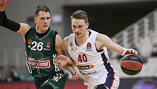 Marius Grigonis prie&scaron; Nemanją Nedovičių