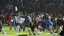 Tragedija futbolo rungtynėse Indonezijoje