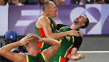 Pergalės akimirkos: Lietuvos 3x3 krep&scaron;ininkai i&scaron;kovojo olimpinę bronzą
