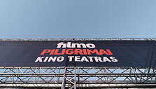 Filmo &bdquo;Piligrimai&ldquo; kino teatras Karmėlavoje 