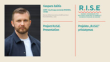 Projekto R.I.S.E pristatymas: Kaspars Zalitis