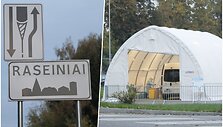 Raseiniai užsidarė karantinui