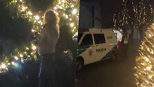policija, eglute