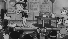 Kadras i&scaron; animacinio filmo Betty Boop