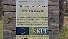 &Scaron;vendubrės kaimo pažintinis takas