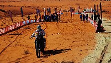 Pirmojo greičio ruožo fini&scaron;e pasirodė pirmieji motociklininkai
