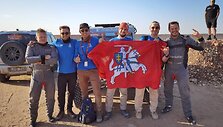 Tomas Jančys devintojo greičio ruožo fini&scaron;e