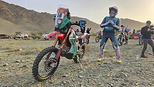 Lietuviai motociklininkai antrojo Dakaro greičio ruožo starte