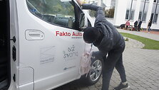 Žygio pėsčiomis &bdquo;Už &scaron;varią Lietuvą!&ldquo; akimirkos