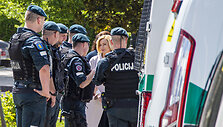 Policijos pagarbos atidavimo akcija