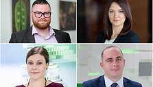 Marius Dubnikovas, Laura Galdikienė, Indrė Genytė-Pikčienė, Aleksandras Izgorodinas