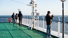 Keliautojai &bdquo;Tallink&ldquo; laivu &bdquo;Romantika&ldquo;