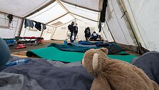 Migrantų stovykla Lesbo saloje