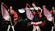 Koncerto &bdquo;Baleto gala. Nepapasakotos istorijos&ldquo; akimirka