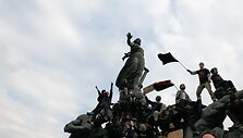 Darbo dienos demonstracija Paryžiuje