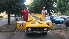 Su geltonuoju moskvičiumi &bdquo;Maksiu&ldquo; &ndash; aplink Lietuvą
