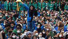 Studentų protestai Indonezijoje
