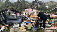 Tornado Mičigane padariniai