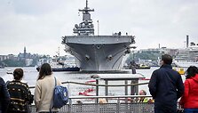 JAV laivas &bdquo;USS Kearsarge&ldquo; atvyko į Stokholmą prie&scaron; pratybas