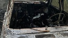 Rusai smogė civilių automobilių kolonai Charkivo srityje