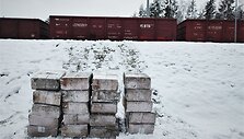 Stasylų geležinkelio stotyje sulaikyta daugiau kaip 600 tūkst. eurų vertės cigarečių kontrabanda