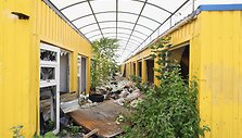 Sąvartynu tapęs geltonųjų kioskų turgus &Scaron;e&scaron;kinėje