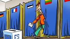 Karikatūros autorius Rytis Daukantas