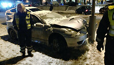 Toyota Celica avarija Vilniuje